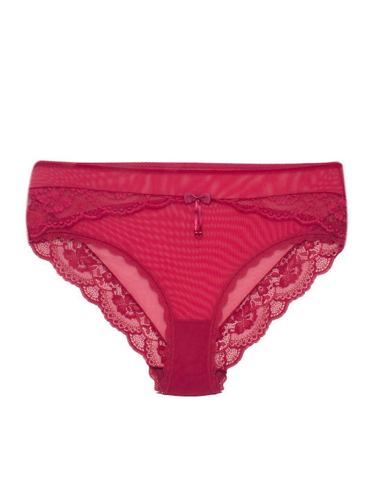 Plus Size Ψηλόμεσα Γυναικεία Slip MultiPack με Δαντέλα