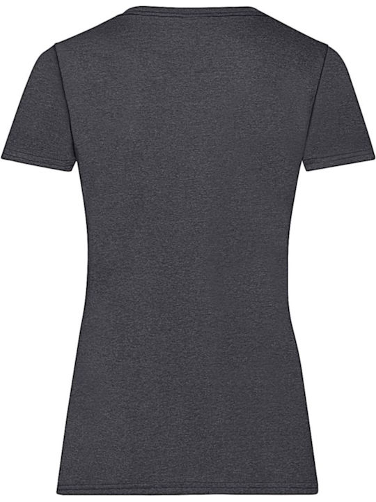 Fruit of the Loom Valueweight T Men's Short Sleeve Promotional T-Shirt Dark Heather Grey