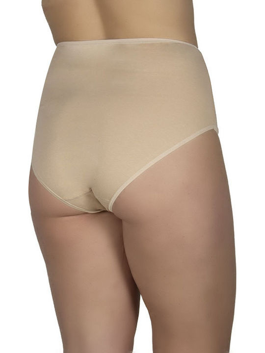 A.A UNDERWEAR Baumwolle Damen Slip MultiPack Beige