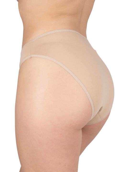 A.A UNDERWEAR Bumbac Femei Alunecare MultiPack Beige Dark