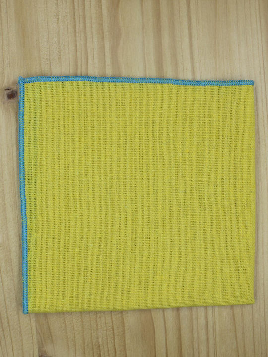 JFashion Men's Handkerchief Yellow