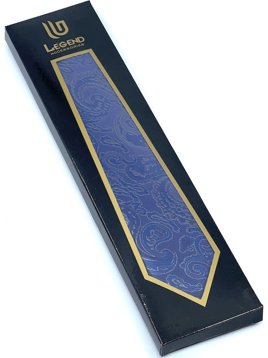 Legend Accessories Men's Tie Set Printed Blue