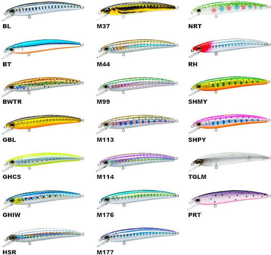 Yo-Zuri Pins Minnow Floating Artificial Bait Minnow 5cm/2g BT