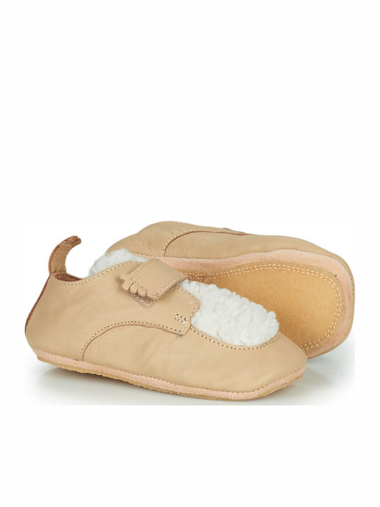 Kinderhausschuhe Beige
