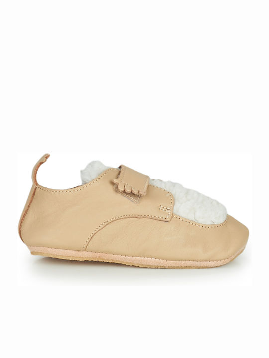 Kinderhausschuhe Beige