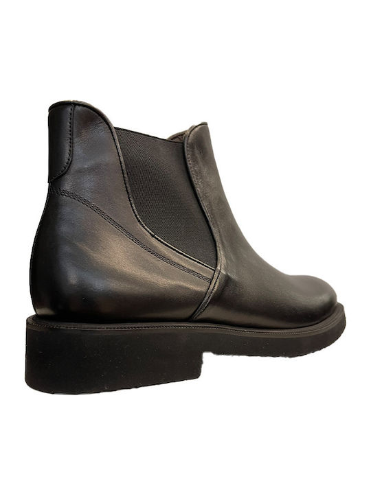 Piele Negru Ghete barbati