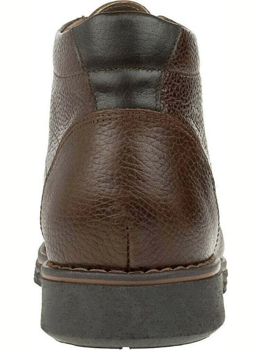 Antonio Shoes Men's Leather Boots Tabac Brown