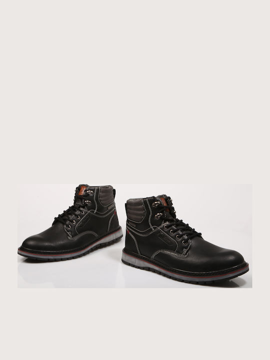 Schwarz Herrenstiefel