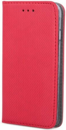 Smart Magnet Buchen Sie Synthetisches Leder Rot (Moto G10)
