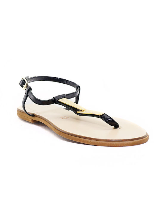 Robinson Women's Flat Sandals in Black Color