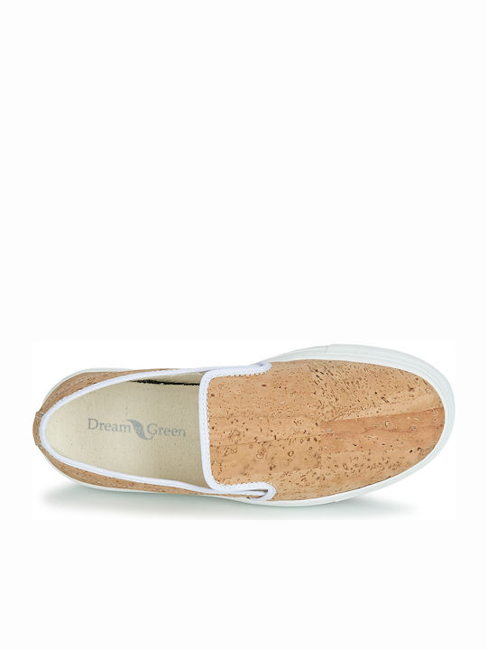 Γυναικεία Slip-On Μπεζ