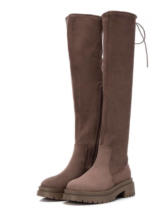 Damenstiefel Braun