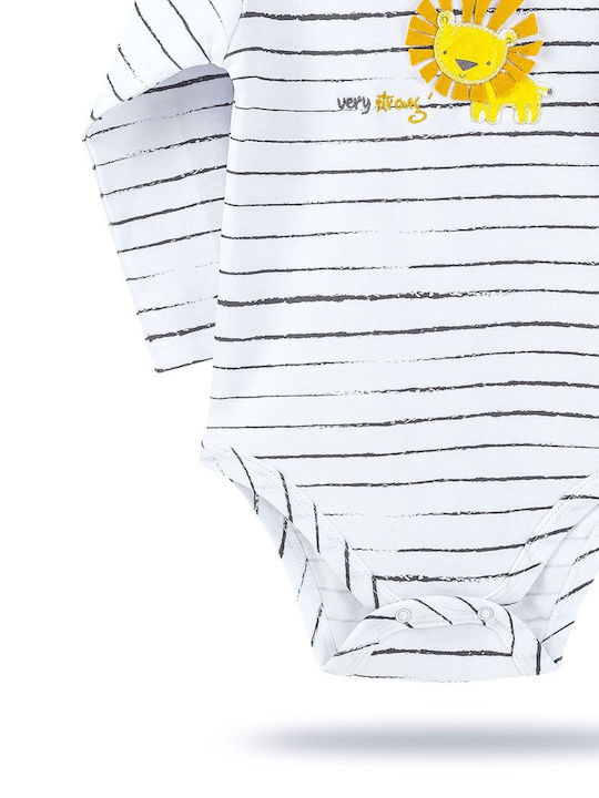 Bi Baby Bodys-uri pentru bebeluși Alb