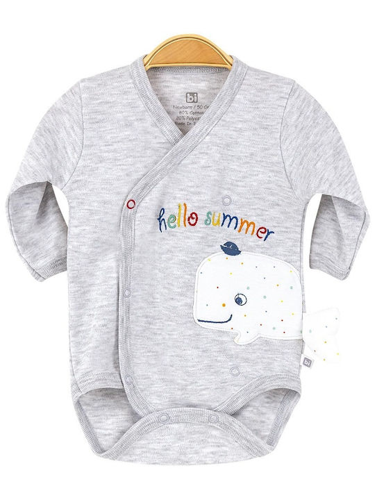 Bi Baby Baby Bodysuit Set Long-Sleeved with Pants Multicolour