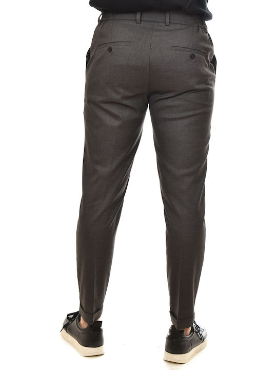 Trousers Suit in Relaxed Fit Gray
