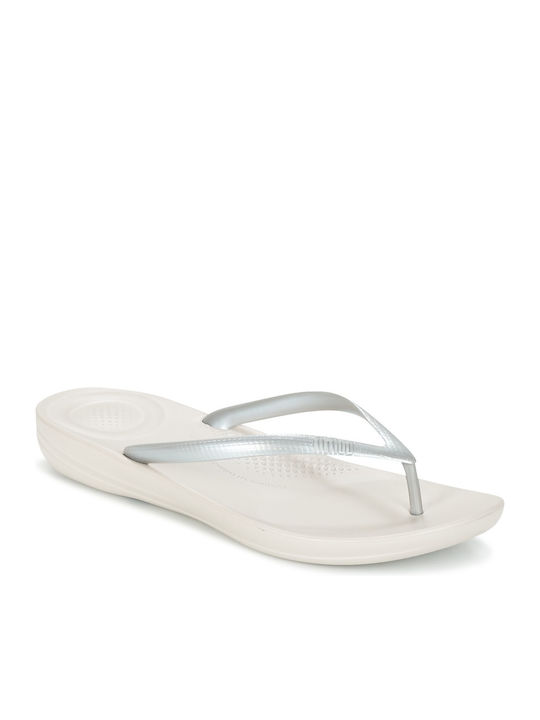 Fitflop Women's Flip Flops Silver