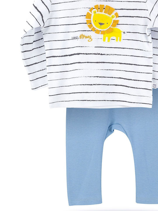 Bi Baby Kids' Pajamas Winter Light Blue