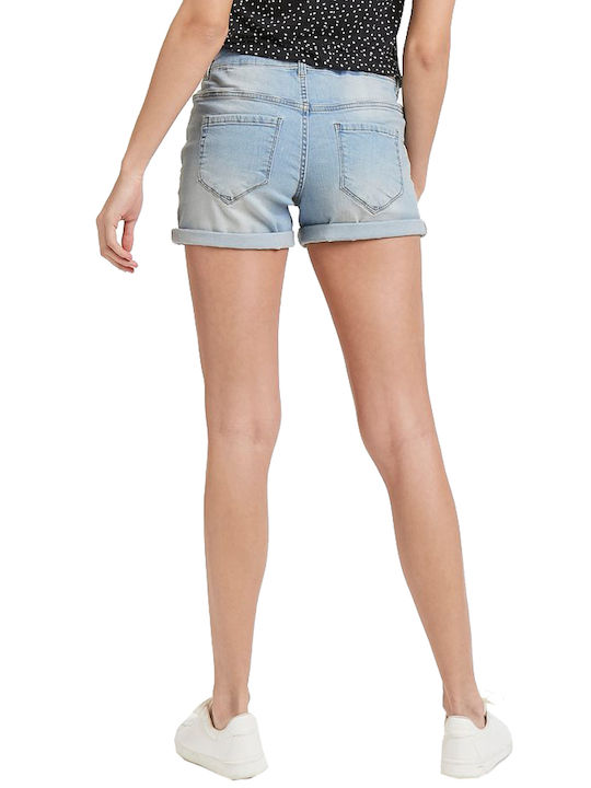 ICHI Women's Jean Shorts Blue (19044/LIGHT BLUE)