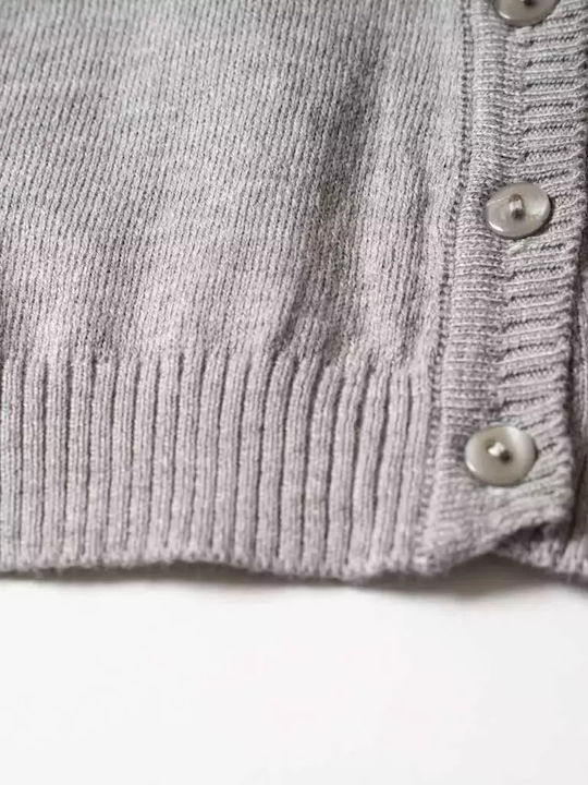 Kids Cardigan Gray