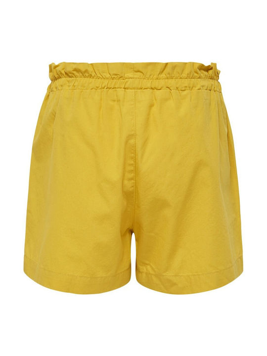 Kids Only Kinder Shorts/Bermudas Stoff Gelb