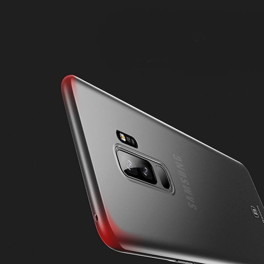Baseus Wing Back Cover Σιλικόνης Γκρι (Galaxy S9+)