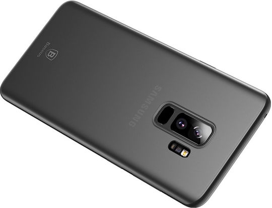 Baseus Wing Back Cover Σιλικόνης Γκρι (Galaxy S9+)