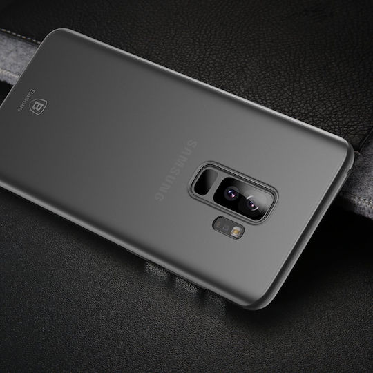 Baseus Wing Back Cover Σιλικόνης Γκρι (Galaxy S9+)