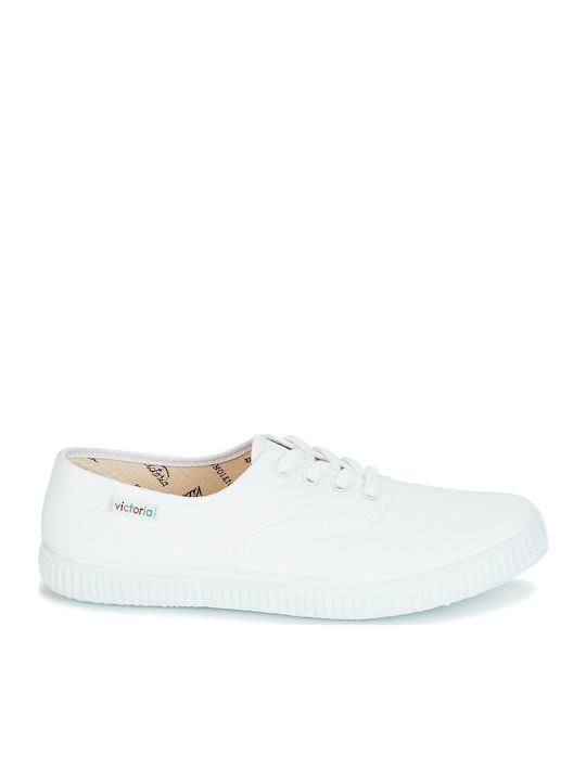 Inglesa Lona Sneakers White