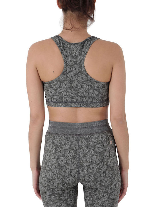 Women's Sports Bra without Padding Gray