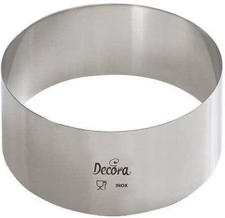 Decora Kuchenring Rund Rostfreier Stahl Decora Kuchenring Rund Rostfreier Stahl