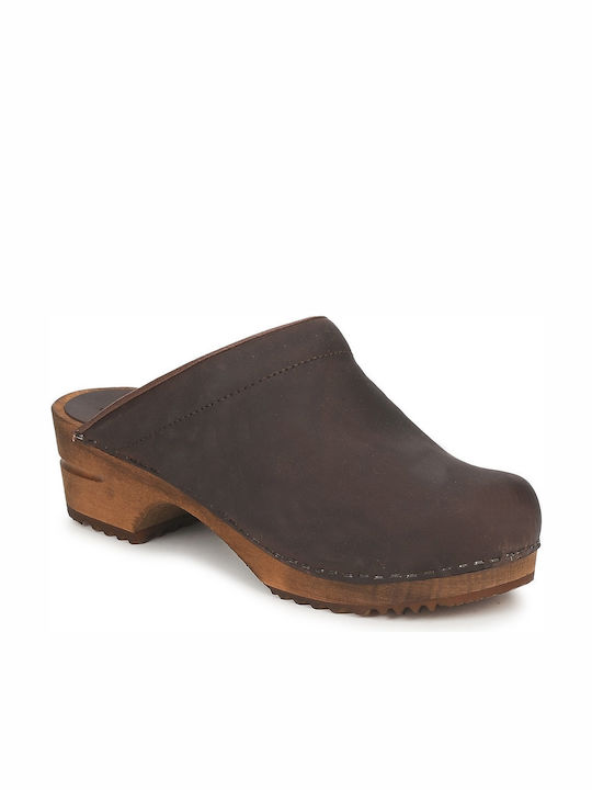 Sanita Women's Clogs Brown