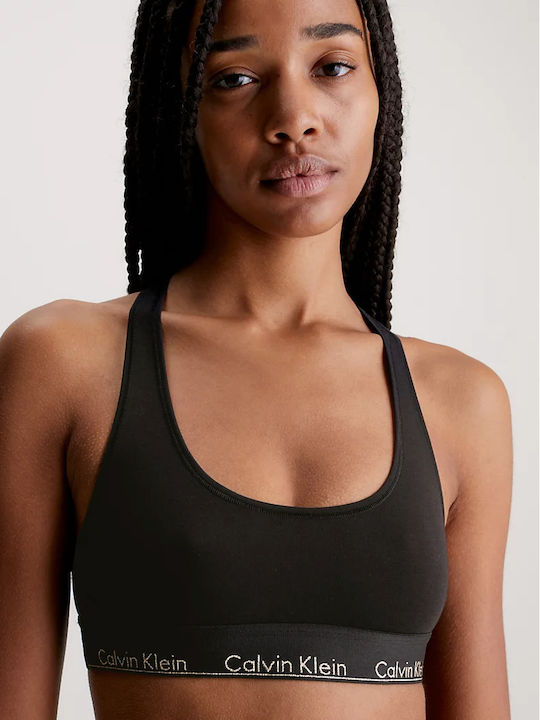 Calvin Klein Комплект Дамско Бельо Сутиени с Плъзгащ се Black