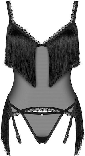 Obsessive Sherila Sexy Corset Black