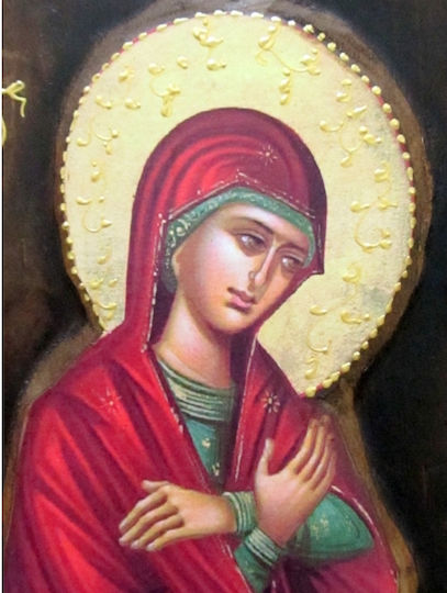 IconsGR Εικόνα Раждането на Христос Дърво 52x28см.