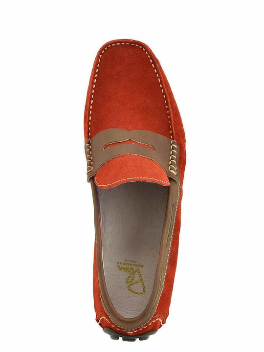 Men's Moccasins Red