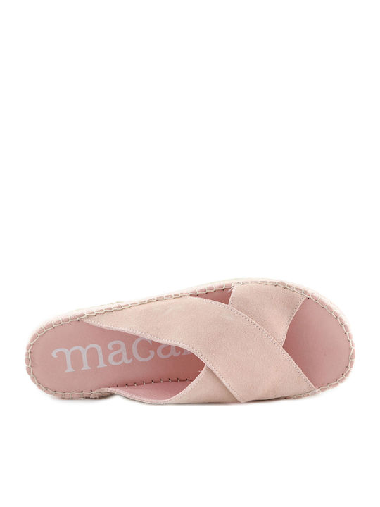 Women's Flat Sandals Flatforms in Pink Color