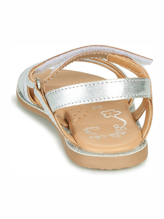 Kinder Sandalen Silber