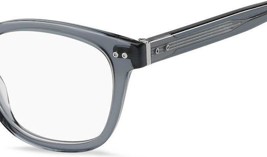 Tommy Hilfiger Мъжки Ацетатен Скелет Сив TH2035 KB7