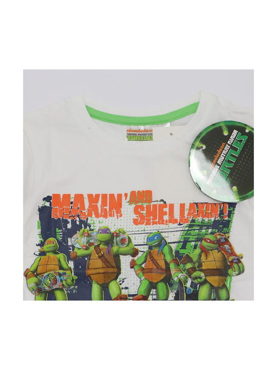 Nickelodeon Παιδικό T-shirt λευκό