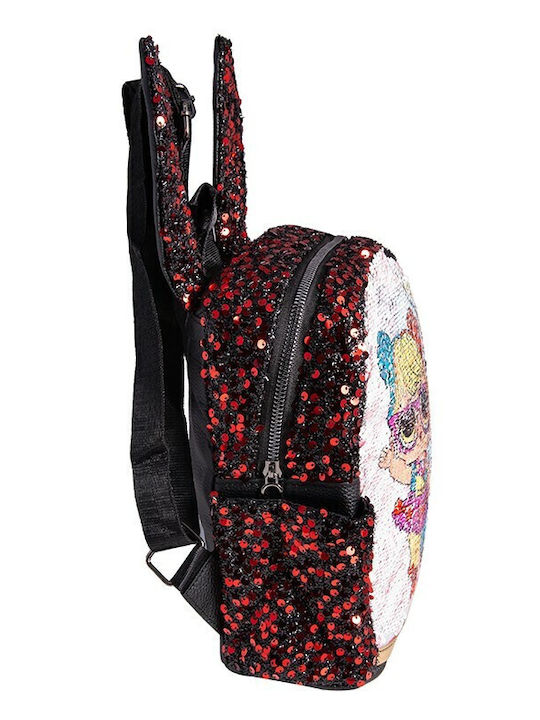 Kinder Tasche Rucksack Gold 25x11x40cm