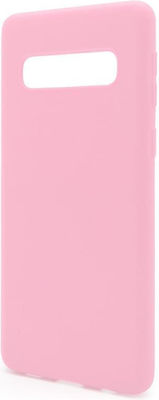 iNOS Soft TPU Silicone Back Cover Pink (Galaxy S10)