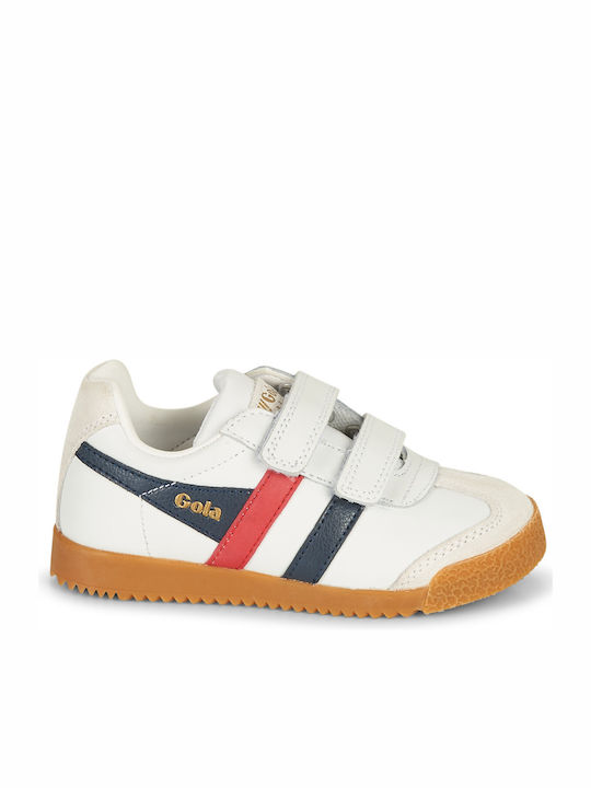 Kids Sneakers with Scratch White