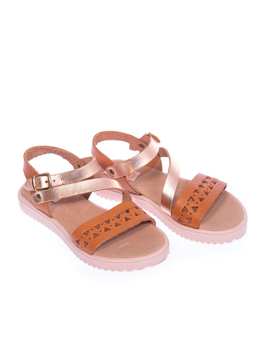 Aby Kids' Sandals Anatomic Tabac Brown