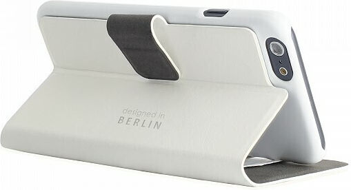 Bugatti Brieftasche Synthetisches Leder Weiß (Apple iPhone 6)