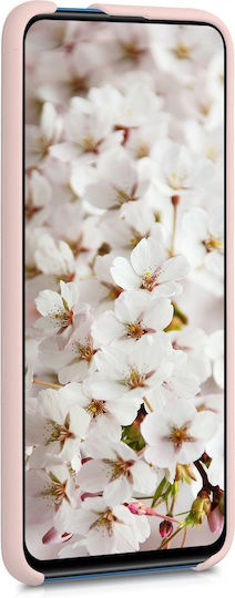 KWmobile Soft Flexible Rubber Umschlag Rückseite Silikon Rosa (Huawei P Smart Z)