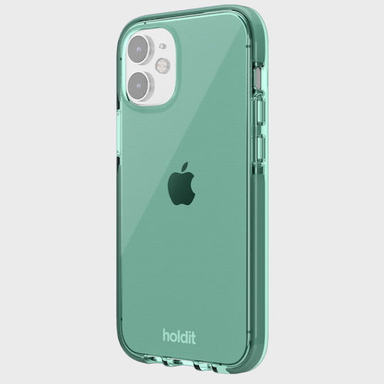 Holdit Back Cover Silicone Green (iPhone 12 mini)