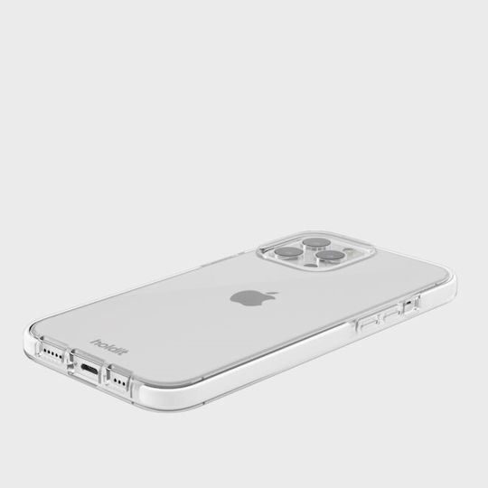 Holdit Задна корица Силикон Бял (iPhone 14 Pro Max)