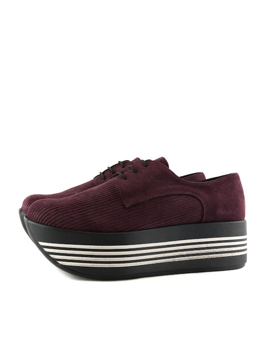 Juliet 201 Femei Sneakers Burgundy