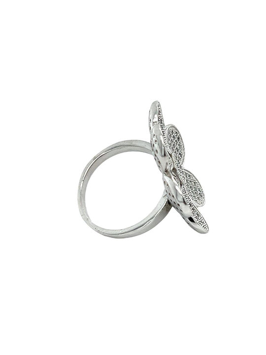 Xryseio Damen Ring mit Zirkonia aus Silber