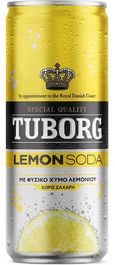 Tuborg Лимонова сода с Газировка в Кутия 330мл